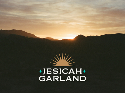 Jesicah Garland Nº 3 branding design logo photography retreat yoga logo