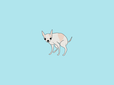 Current Mood chihuahua illustration