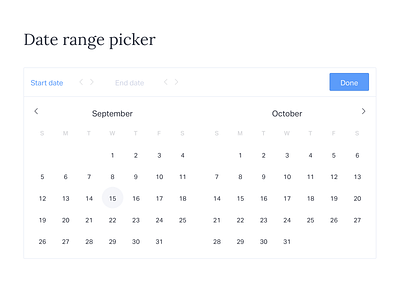 Date range picker app date picker date range date selector desktop form form elements form field input range text input