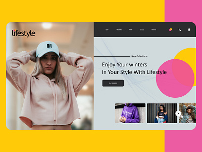 Lifestyle Fashion Header