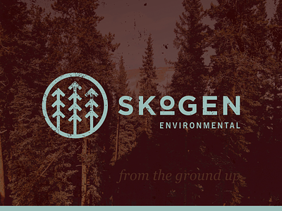 Skogen - WIP arrow branding forest logo logo design nordic rustic skogen tree woods