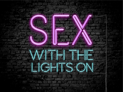 Sex - With the Lights On brick church lights neon sermon sex sexy