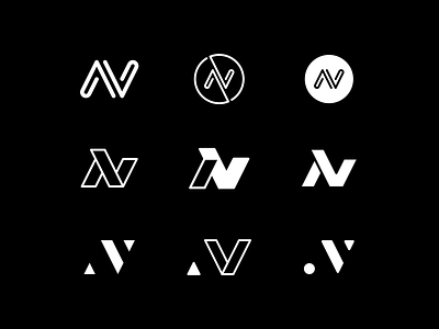 VN Monogram - Ideas logo logo design monogram photography vn vn letters wip