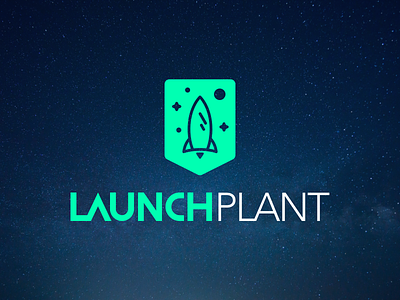 Launch Plant - Church Plant Creative branding church creative church plant launch logo logo design new church rocket space spaceship startup stellar