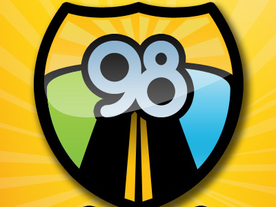 98today Logo bright illustrator logo