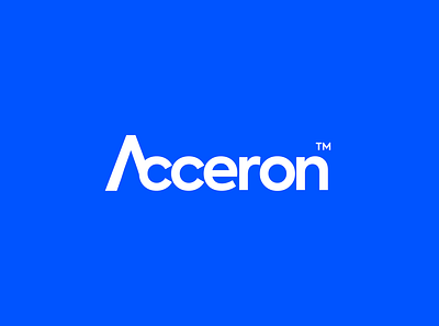 Acceron Logo acceron brand identity branding branding design company design graphic design identity logo minimal modern tech