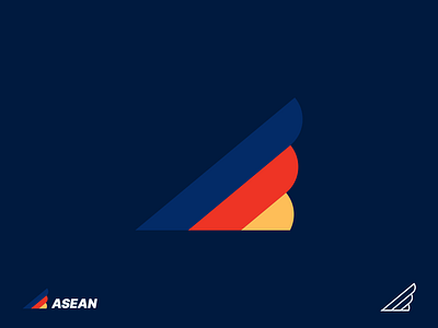 ASEAN asean aseanidentity aseanlogo aseanlogochallenge brand design brandidentity branding graphic design logo logo2019 logodesignchallenge logoidentity winglogo winglogodesign wings