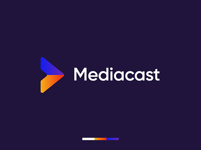 Mediacast Rebrand Concept brand design brand identity branding branding design company graphic design identity logo logodesign marketing marketingdesign media modern visual identity