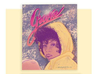 Groove 80s 80s style illustration procreate tribute
