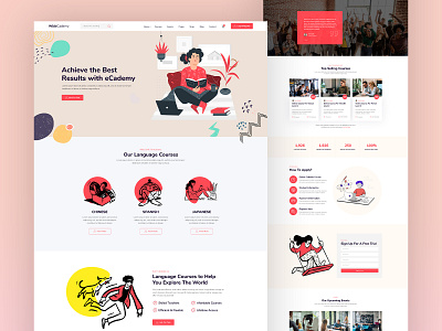 ecademy - Elementor LMS & Online Courses WordPress Theme