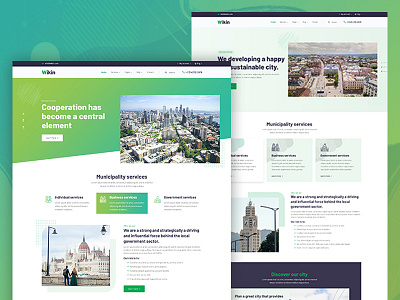 Wikin - Municipality Services Template