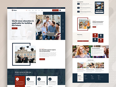 Unco - College University Education Template