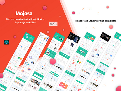 Mojosa - React Next Landing Page Templates