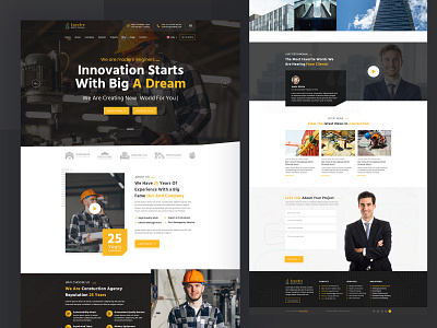 Construction Website Design