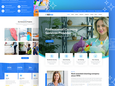 Klinsa - Cleaning Services Company HTML Templates