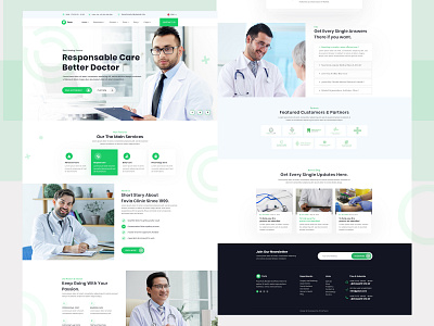 Fovia - Medical Doctor & Healthcare Clinic HTML Template