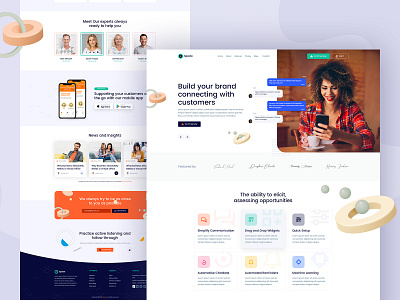 Spacle - Angular Live Chatbot Template ai chatbot angular angular 8 angularjs artificial intelligence chat app messenger chat platform chatbot creative design landing page design landingpage live chat social chatbot web chat