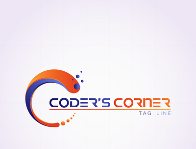 CODER S CORNER branding design icon logo