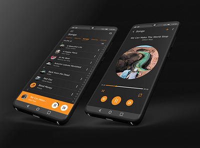 Music Player app application interaction music music player musicplayer player ui ui design uidesign