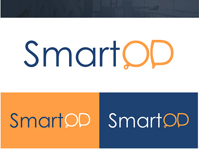 SmartOD v01 branding illustration logo minimalistic modern vector