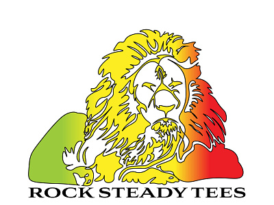 Rst V01 100 design illustration lion logo reggae tshirtdesign vector
