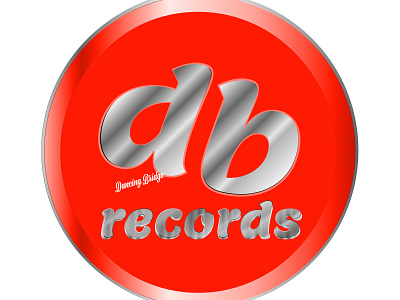 Db Records V02 100 design logo record label vector