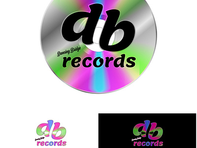 Db Records V01 Mockup 100 branding design illustration logo record vector