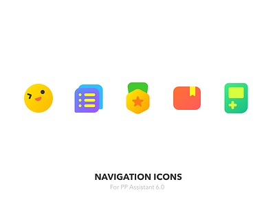 Nacigation Icons ai color icon shape sketch ui