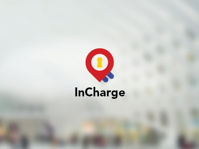 InCharge: Branding branding cell charge device emergency logo mobile mock secure
