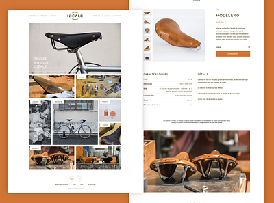 Idéale : Company page design ui ui design ux ux design web webdesign