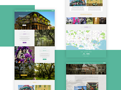 Louisiana ui ui design ux ux design web webdesign