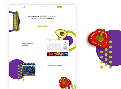 Webdesign vegetables ui ui design ux ux design web webdesign