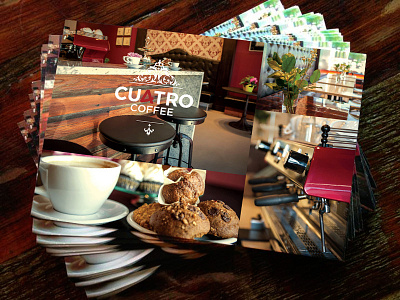 Cuatro Coffee Postcards