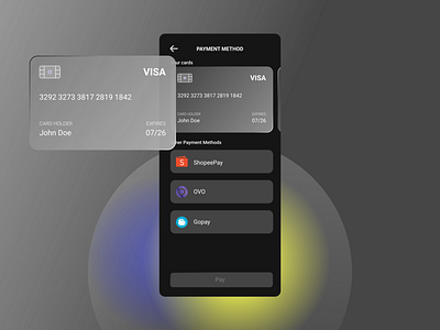 Credit Checkout Exploration app design exploration ui ux