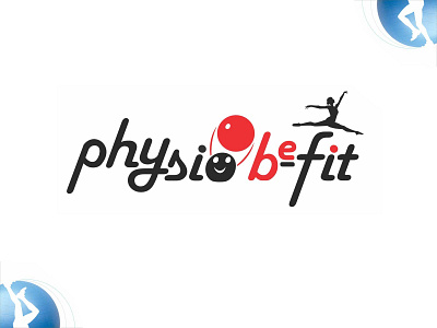 Physiobefit logo branding design flat graphic design illustration logo typography ux vector web