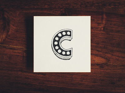 C 36daysoftype analog c hand lettering paper