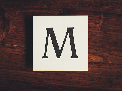 M 36daysoftype analog hand lettering m paper