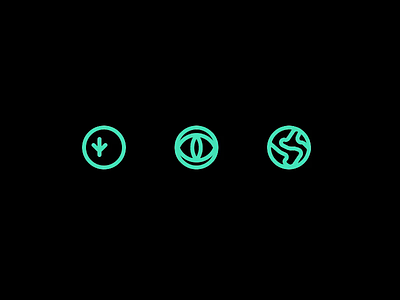 Vitrus Icon animation design icon