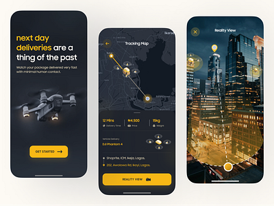 Drone Delivery App