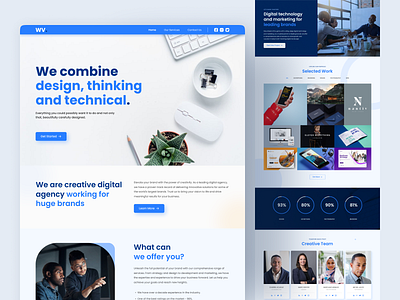 Digital Agency Landing Page