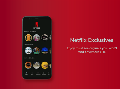 netflix ui ux design