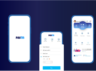 paytm3 app illustration ui ux design