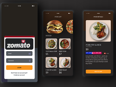 Zomato redesign