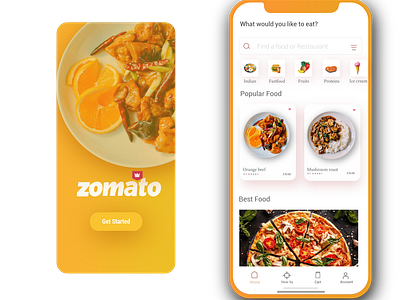 Zomato redesign