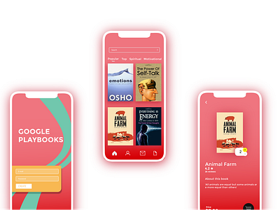 book app design