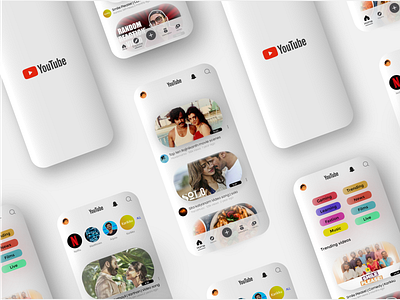 youtube design ui ux design