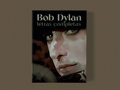 Book cover bobdylan design digital art editorial design graphic design illustration music portrait