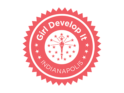 Girl Develop It Indianapolis branding code coding development gdi girl develop it indianapolis indy logo tech technology women