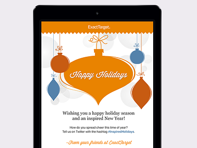 Holiday Email email email marketing html email