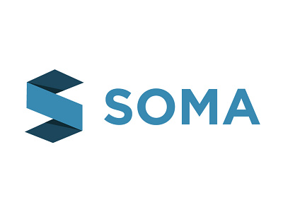 SOMA Bank Logo bank branding logo